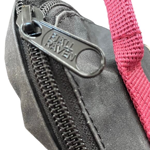 Fjallraven Kanken Mini Backpack Black Ox Red Straps 23561 Small 7L Daypack Bag main image 6